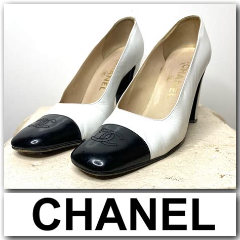 chanel black and white pumps|Chanel pumps price.